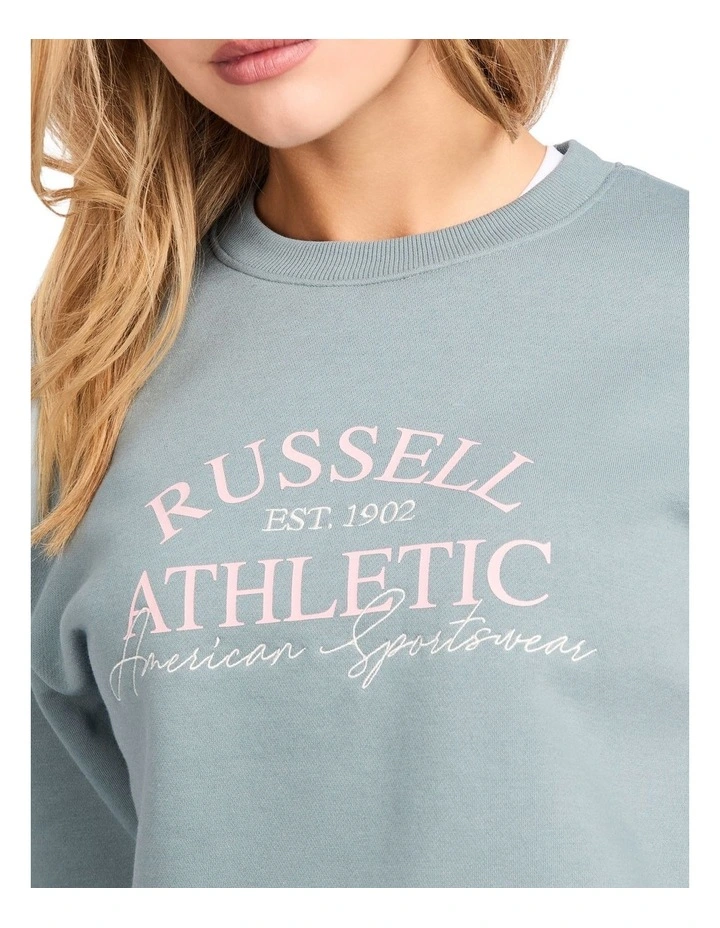 May Womens Crew - Foam Green image 5