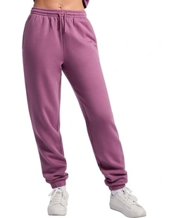 R Logo Womens Track Pants - Tulipwood