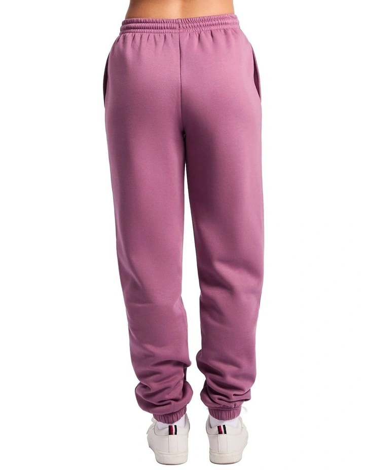 R Logo Womens Track Pants - Tulipwood image 2