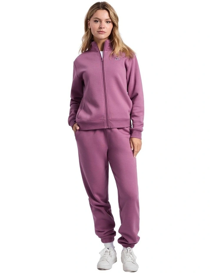 R Logo Womens Track Pants - Tulipwood image 4