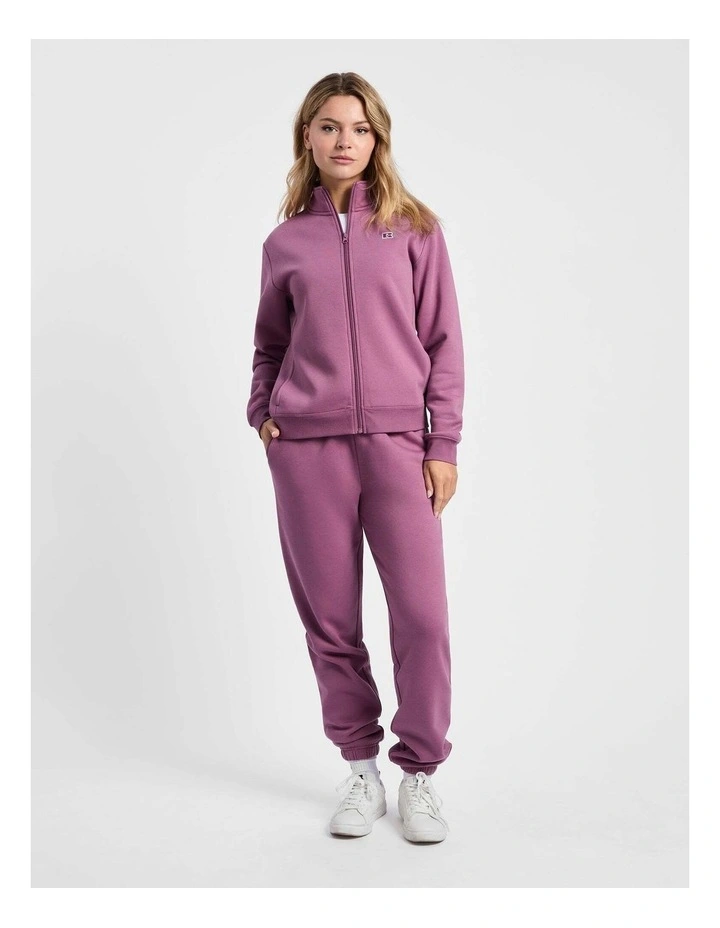 R Logo Womens Track Pants - Tulipwood image 5