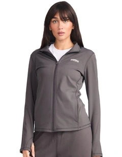 Miranda Zip Thru Women's Jacket - Dark Grey