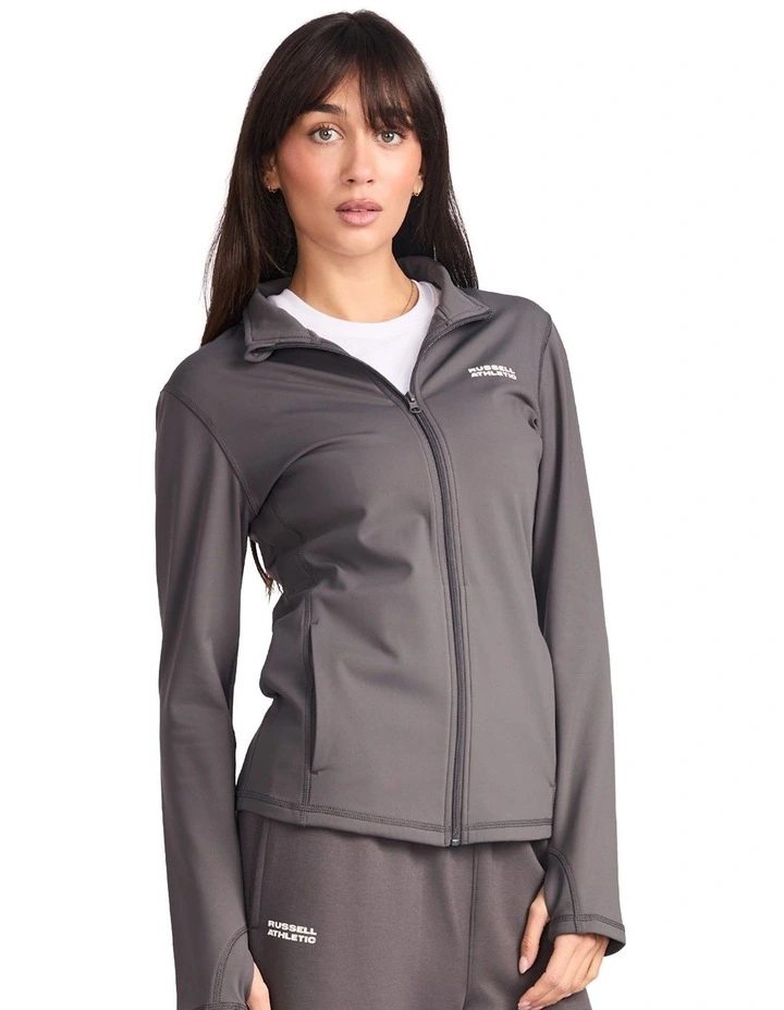 Miranda Zip Thru Women's Jacket - Dark Grey image 2