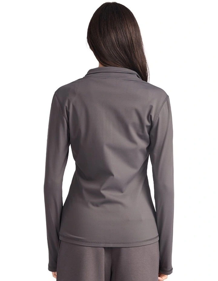 Miranda Zip Thru Women's Jacket - Dark Grey image 3