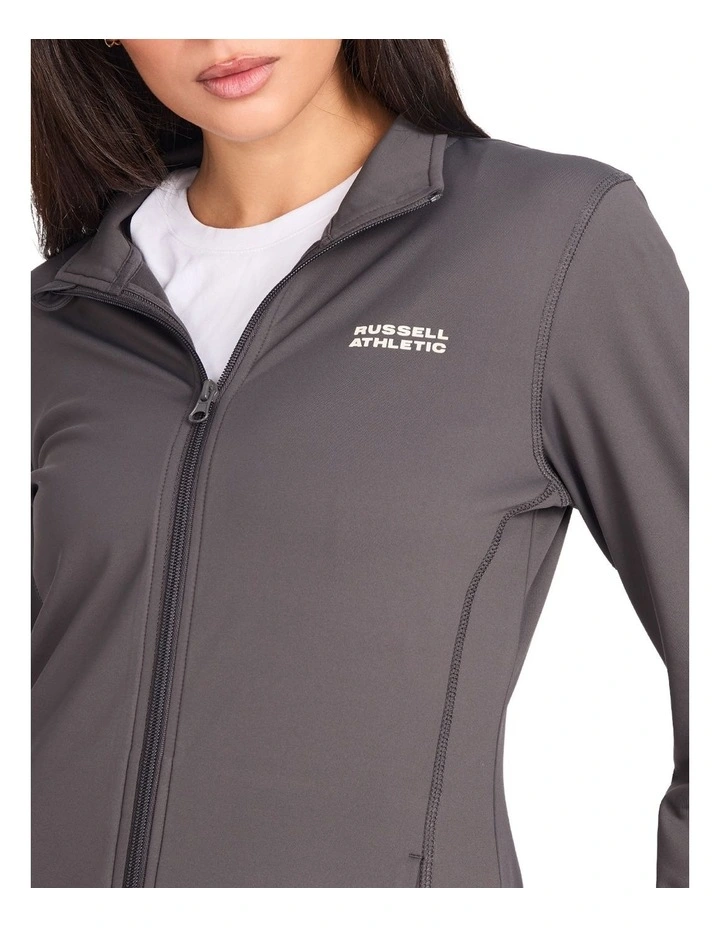 Miranda Zip Thru Women's Jacket - Dark Grey image 4