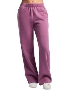 R Logo Wide Leg Women's Pant - Tulipwood