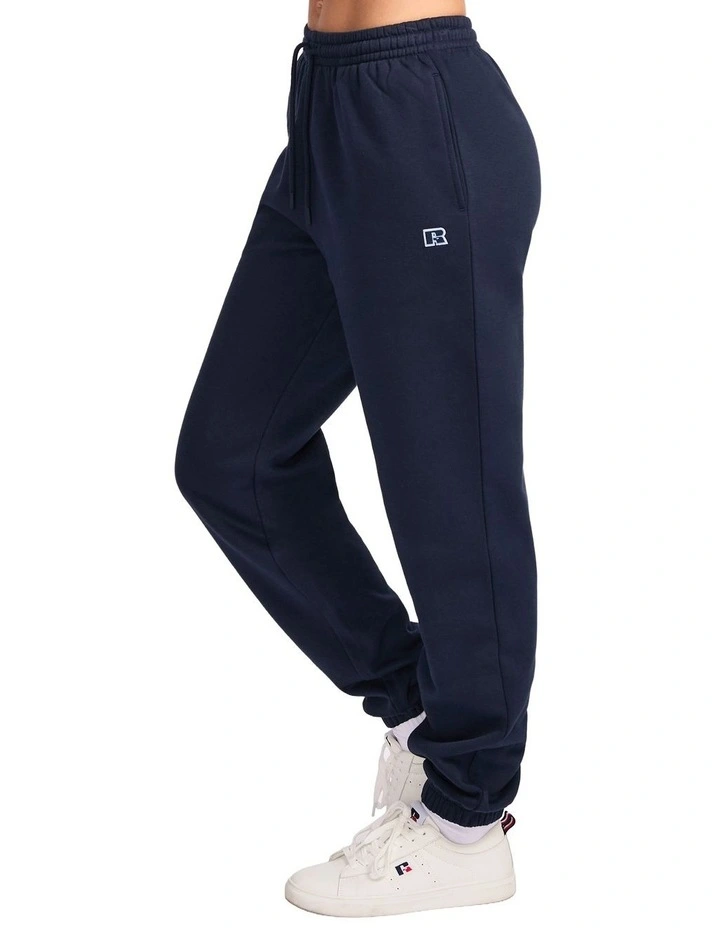 R Logo Womens Track Pants - Michigan Navy image 3