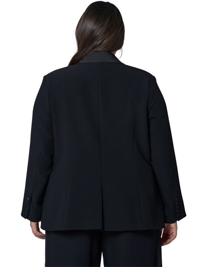 Fired Up Satin Trim Blazer image 2