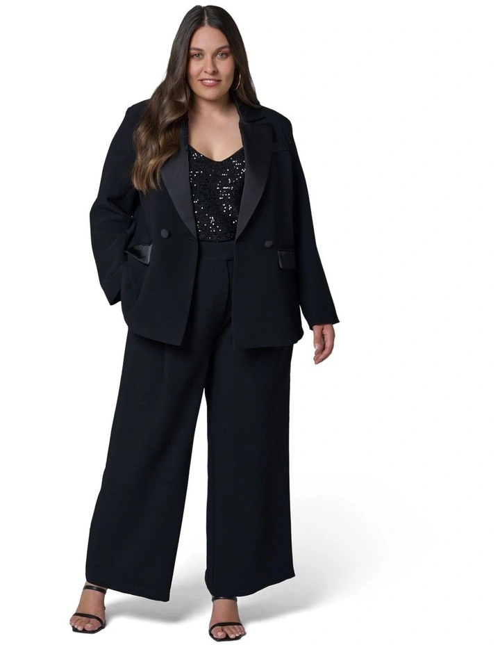 Fired Up Satin Trim Blazer image 4