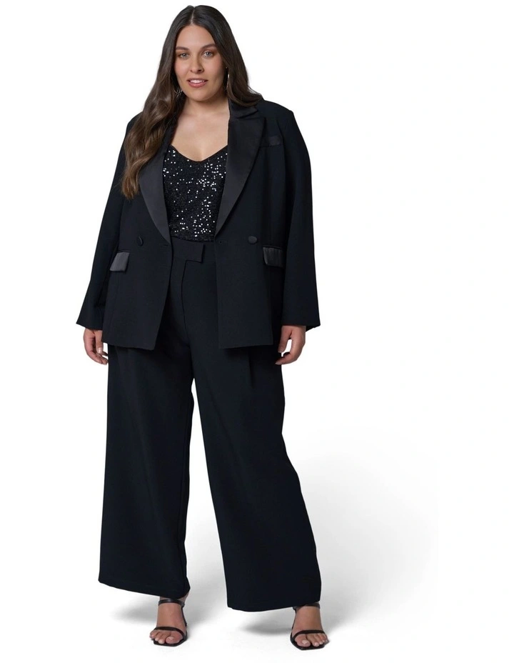 Fired Up Satin Trim Blazer image 5