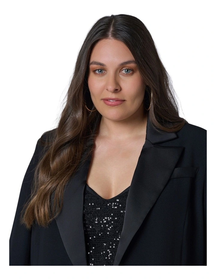 Fired Up Satin Trim Blazer image 6