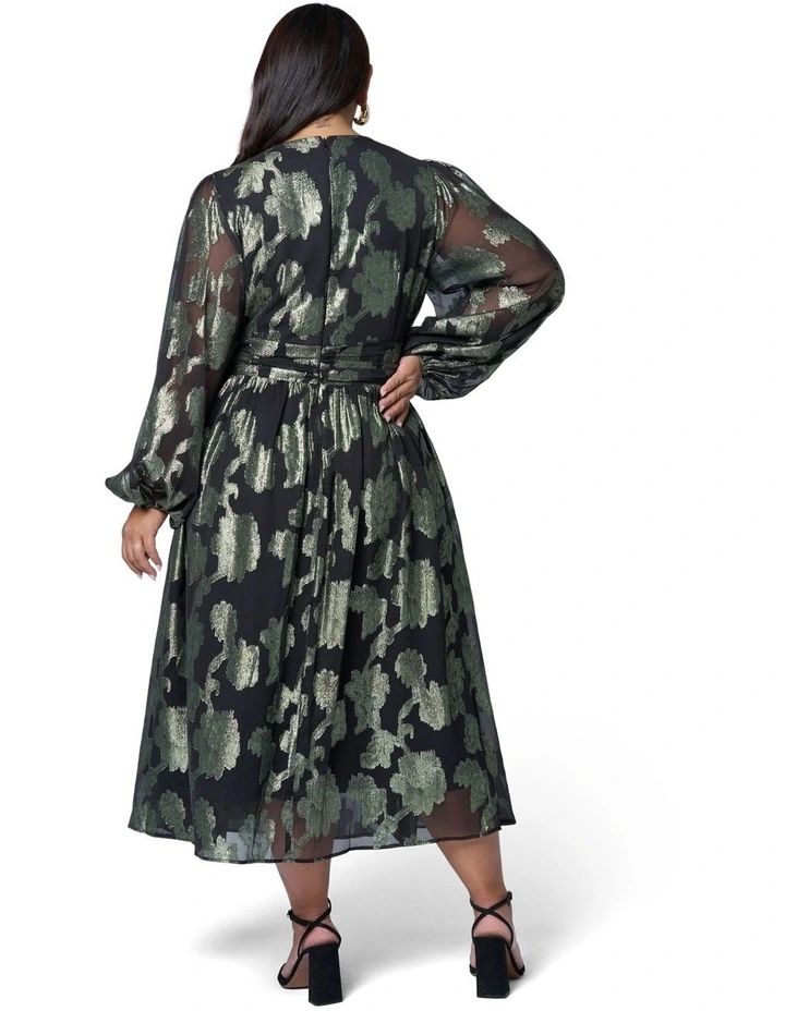 Secrets Metallic Maxi Dress image 2