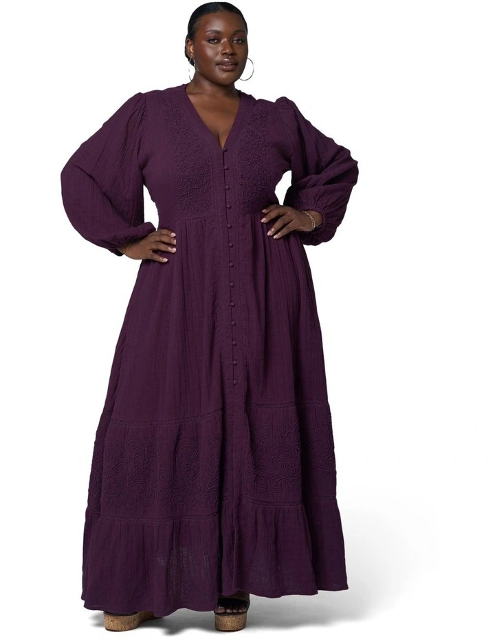 Prairie Maxi Dress image 4