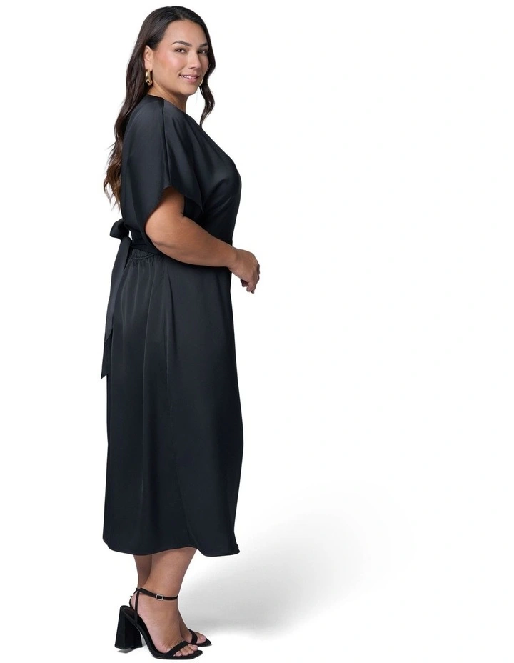 Lust Unleashed Satin Midi Dress image 3
