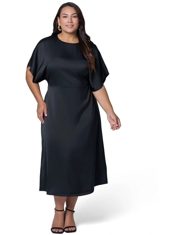 Lust Unleashed Satin Midi Dress image 4