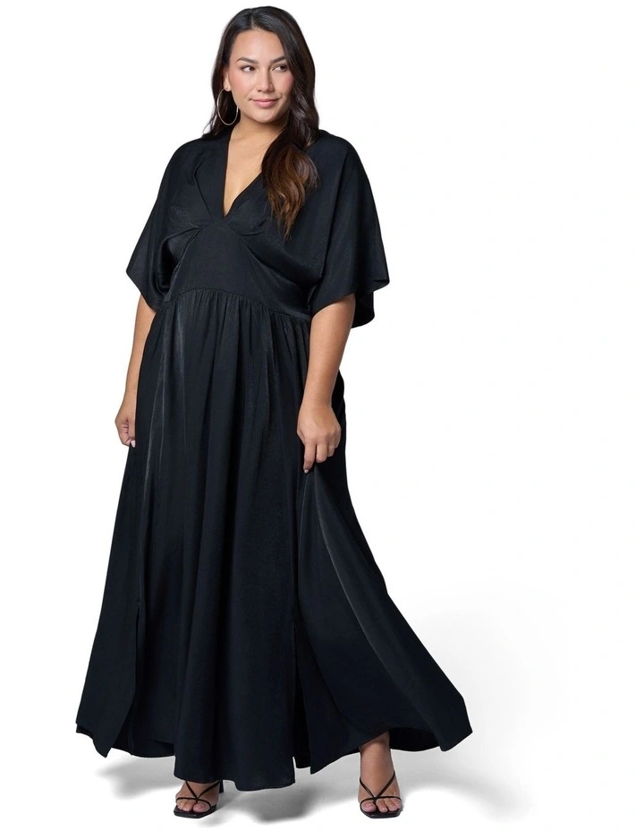 Black Noise Maxi Dress image 1