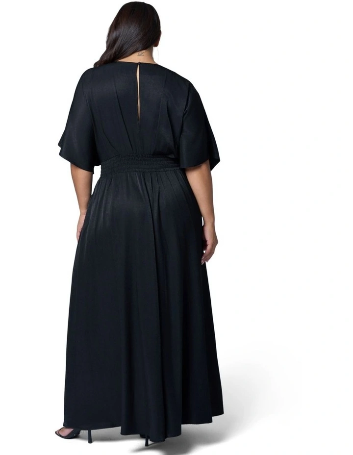 Black Noise Maxi Dress image 2