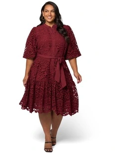 Claudia Broderie Dress