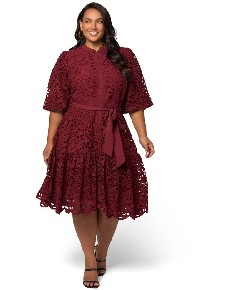Claudia Broderie Dress image 1