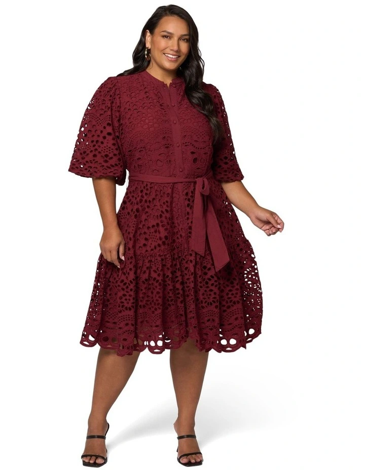 Claudia Broderie Dress image 4