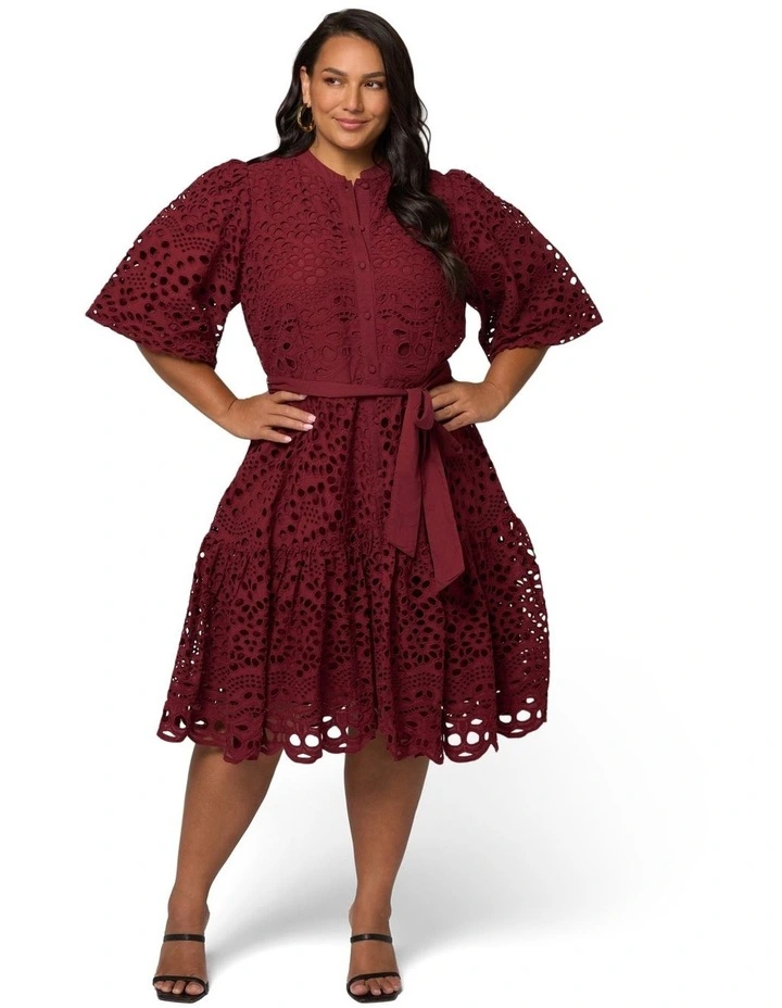 Claudia Broderie Dress image 5