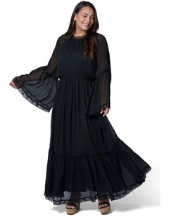 Echoed Maxi Dress