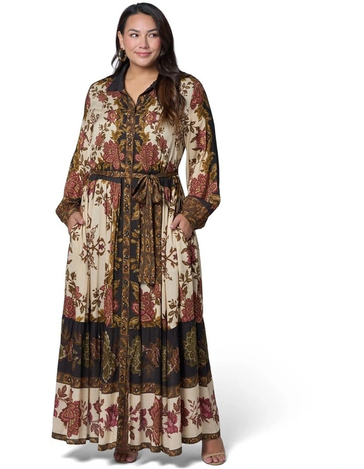 Sadie Maxi Shirt Dress image 4