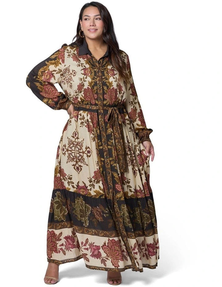 Sadie Maxi Shirt Dress image 5
