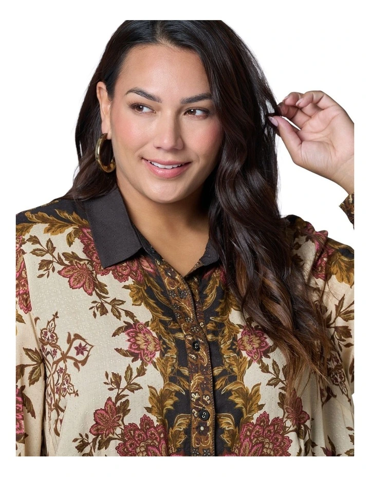 Sadie Maxi Shirt Dress image 6