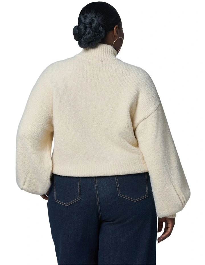 Lunaire Knit Bomber Jacket image 2