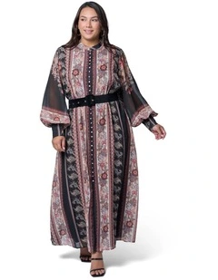 Evie Maxi Shirt Dress