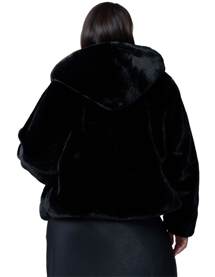 Sweet Vice Fur Bomber Jacket image 2