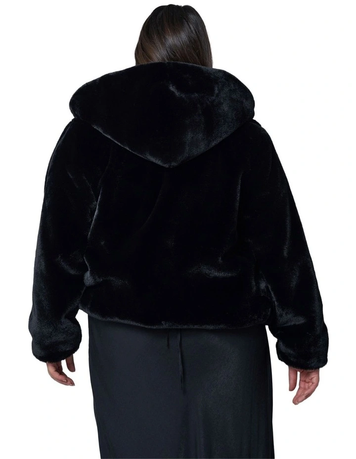 Sweet Vice Fur Bomber Jacket image 2