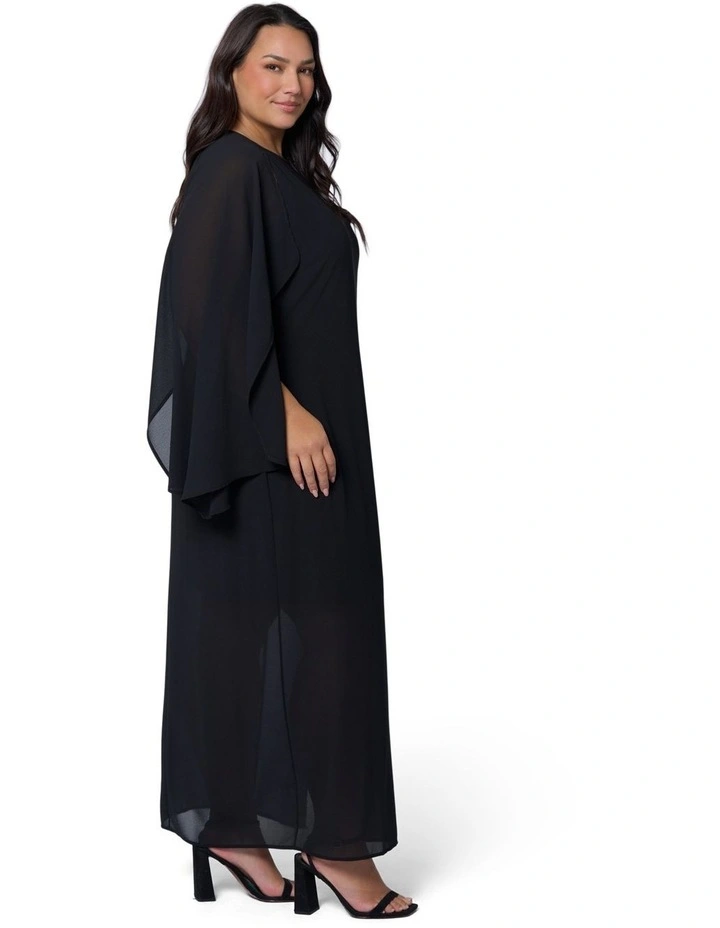 Eclipse Cape Maxi Dress image 3