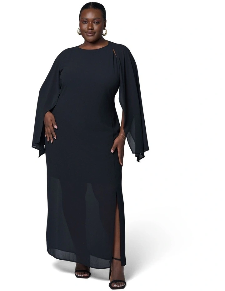 Eclipse Cape Maxi Dress image 4