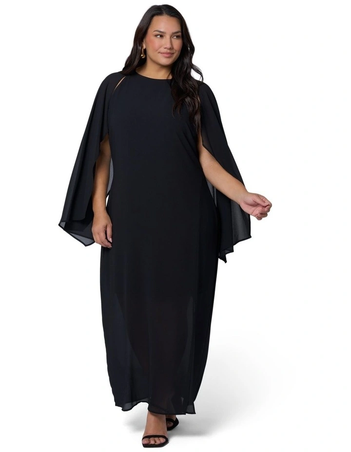 Eclipse Cape Maxi Dress image 5