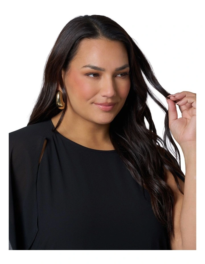 Eclipse Cape Maxi Dress image 6