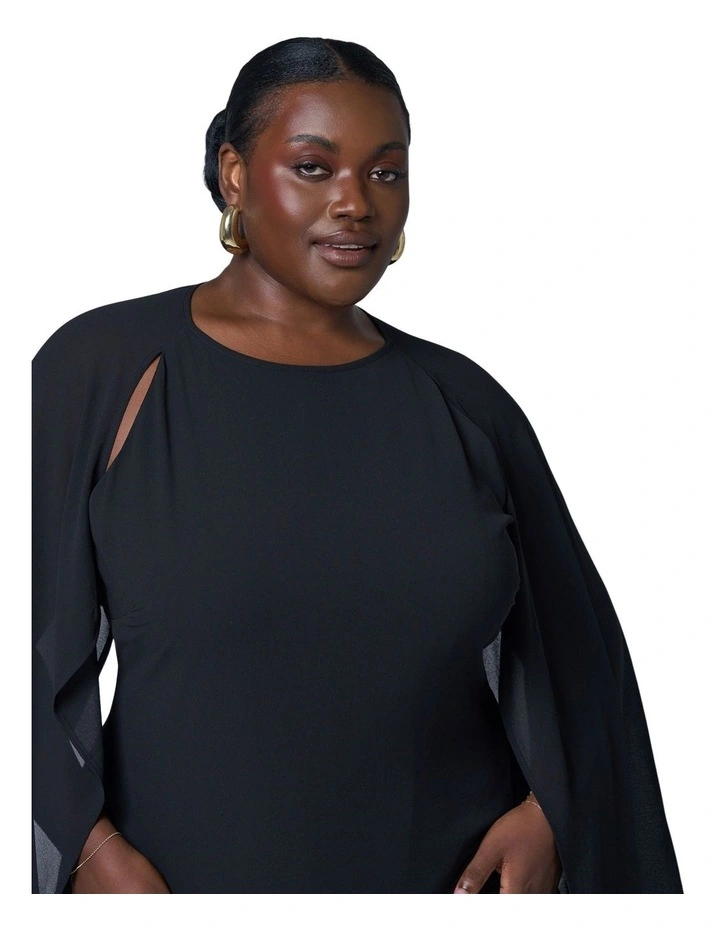 Eclipse Cape Maxi Dress image 6