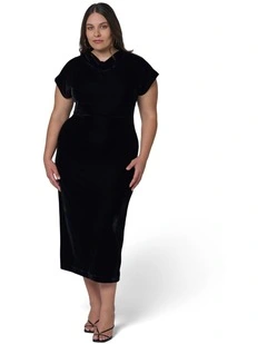 Mayday Velvet Midi Dress