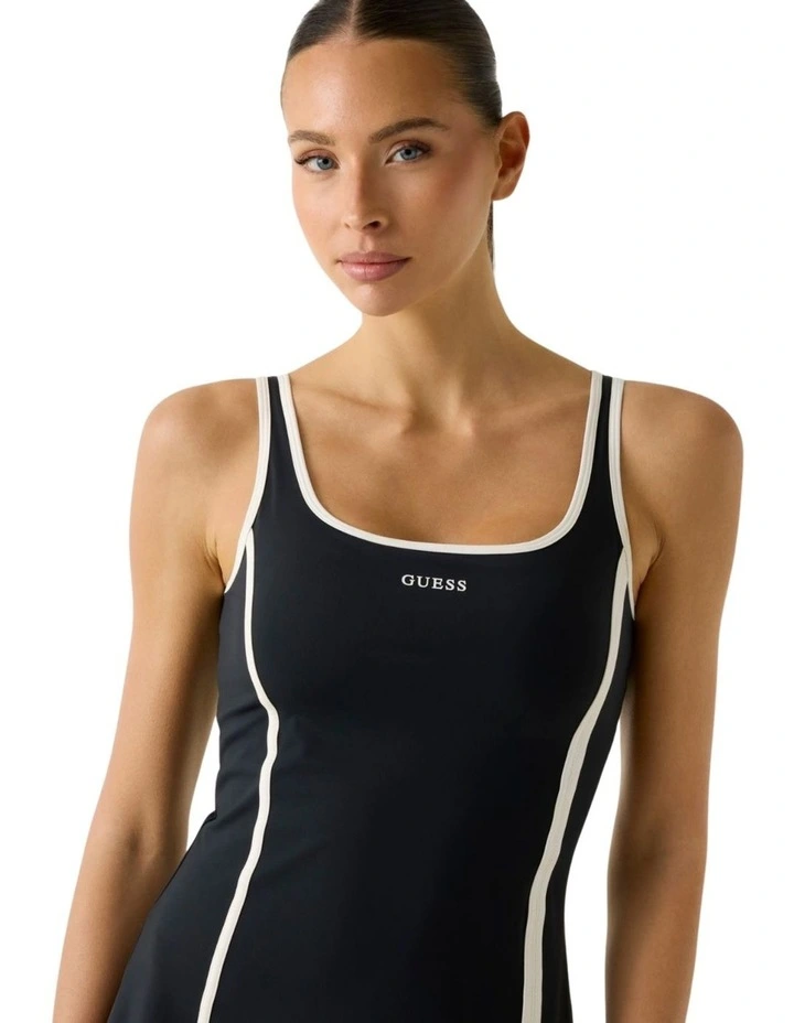 Sarah Tennis Active Dress in Black image 4