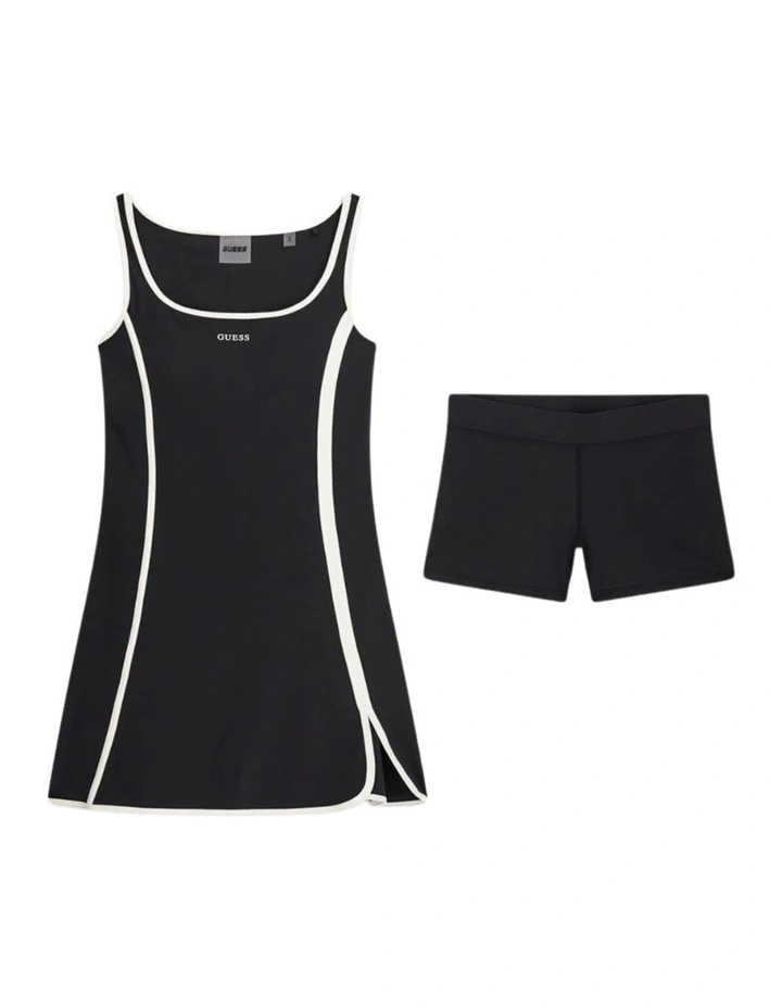 Sarah Tennis Active Dress in Black image 5