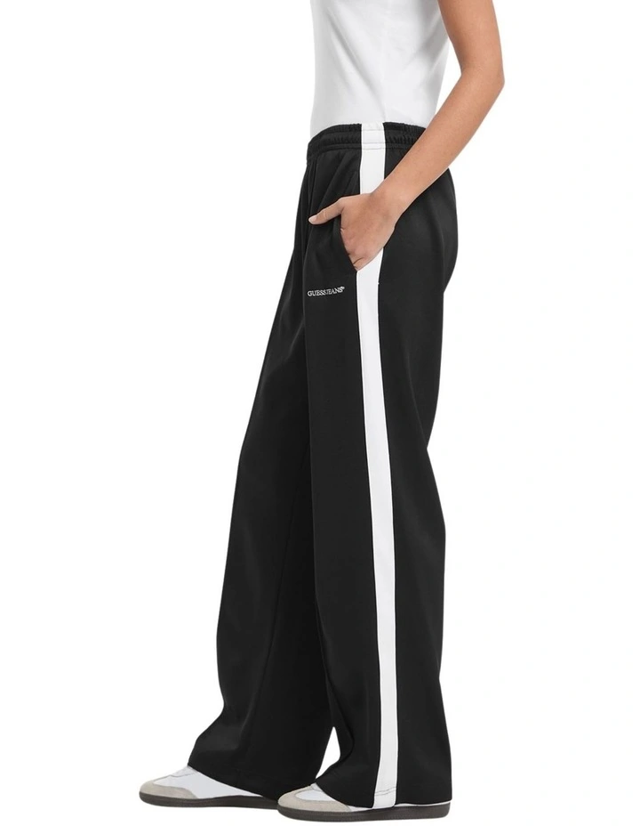 Eco Tricot Track Pants in Black image 3