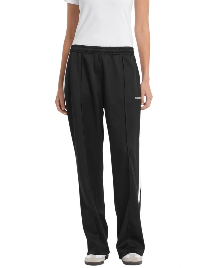Eco Tricot Track Pants in Black image 4