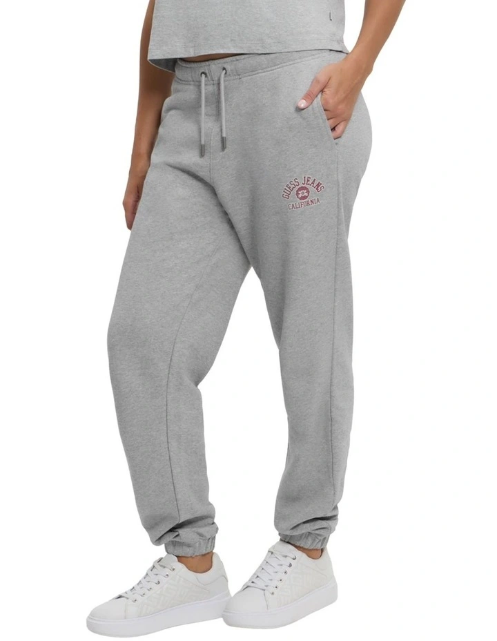 Iconic Fleece Pants in Grey image 3