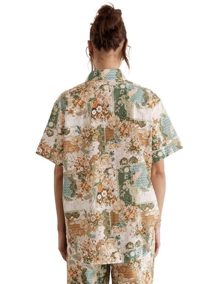 Mosaic Bianca Cuban Shirt image 3