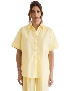 Limone Bianca Cuban Shirt