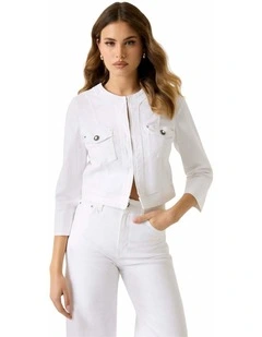 Rosalia Jacket in White