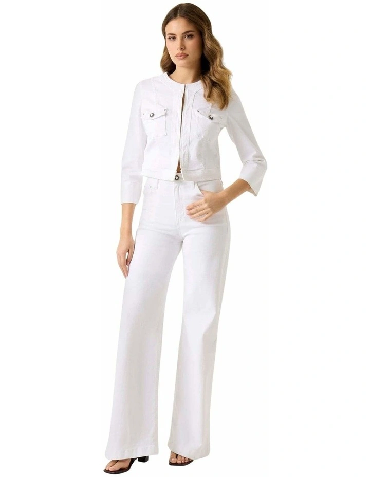 Rosalia Jacket in White image 3