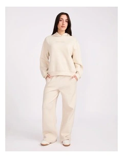 R Tech Leisure Women's Hoodie in Vanilla