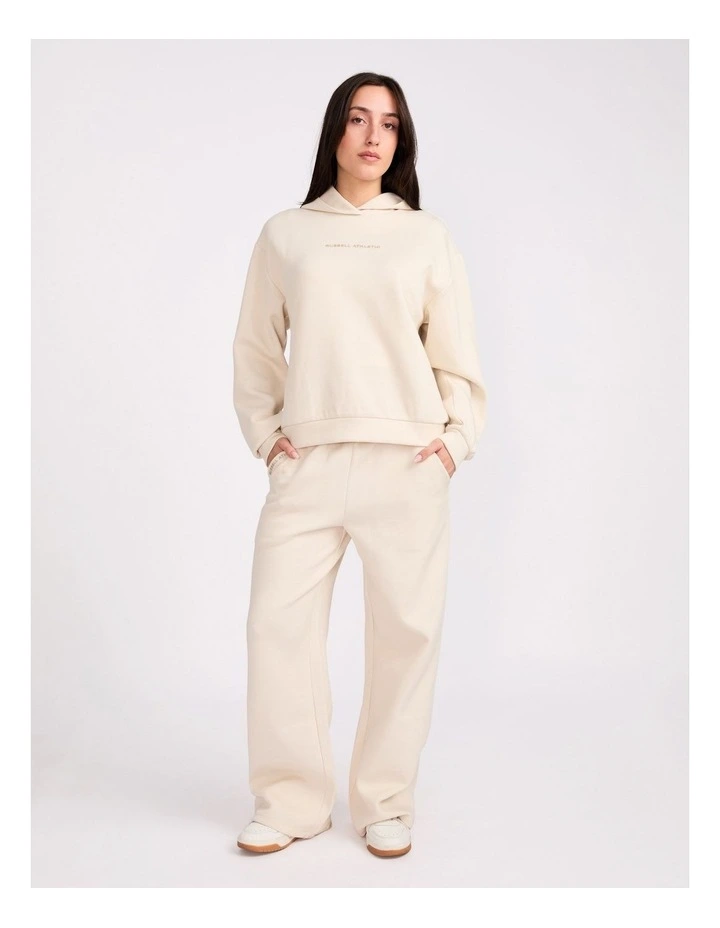 R Tech Leisure Women's Hoodie in Vanilla image 1